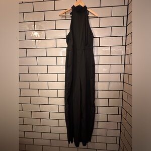 🖤BLACK HIGH NECK SLEEVELESS JUMPSUIT🖤